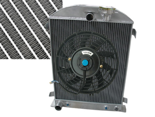 Aluminium radiateur fan pour - radiateur+fan,