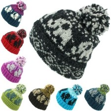 Laine Bonnet Pompon Tricot