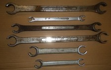 6 grosse clé ouverte Facom 42 et Belzer en pouce à tuyauter frein hydraulique