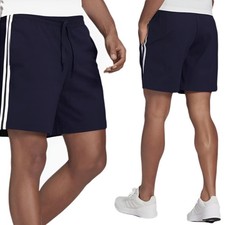 Bermudes homme bandes pantalon coton courte combinaison short de sport VEQUE