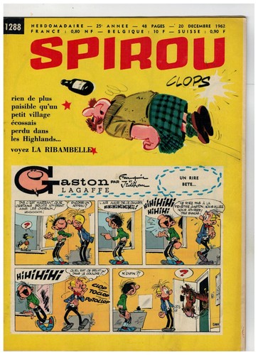 Spirou 1288 capitaine - (1962),