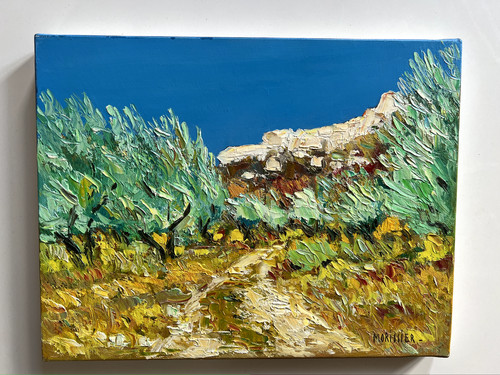 Huile sur toile - toile, morissier