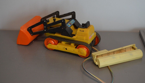 Ancien jouet chargeuse - ancien,