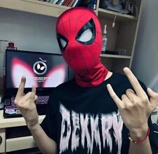 Masque Marvel De Super Héros Spider-Man Masque Araignée Rouge Disney Cosplay