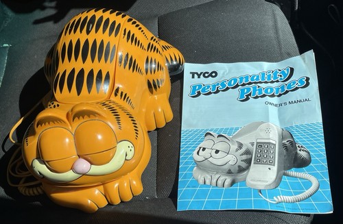 1986 garfield phone - garfield,