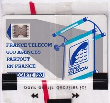 VARIETE TELECARTE LOGO .. 120U Te35 SC5AN T7 SERIGRAPHIE IMP18828 NSB/NEUVE C15€