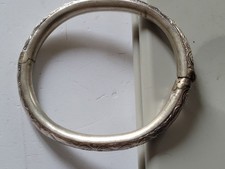 Superbe et ancien bracelet rJonc en argent avec poinçon 17 Grammes