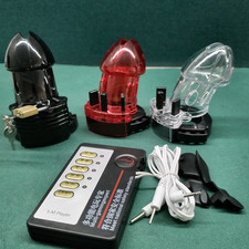E-Stim Cage De Chasteté Ring