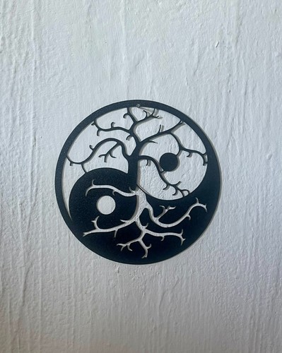 Décoration murale yin yang - décoration,