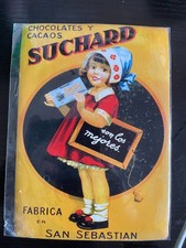 PLAQUE MURALE MÉTAL CHOCOLAT