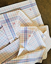 10 Anciens Torchons vintage