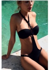 Trikini noir sexy Aubade Ocean