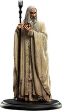 SARUMAN THE WHITE Miniature statue Le Seigneur des Anneaux LOTR WETA No sideshow