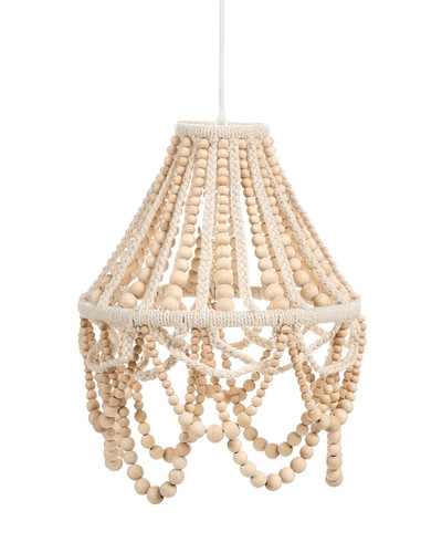 Lustre boho suspendu - suspendu, perles
