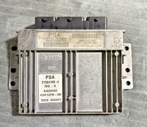 Calculateur moteur peugeot - calculateur,