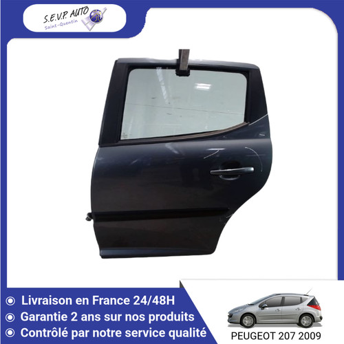 Porte arriere gauche - arriere,