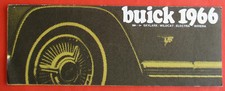 Dépliant publicitaire BUICK 1966 ( Skylark/Wildcat/Electra/Riviera) en français