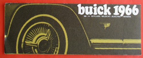 Dépliant publicitaire buick - publicitaire,