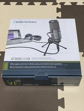 Audio-Technica AT2020USB Back Electret Condenser Type USB Microphone Japon NEUF