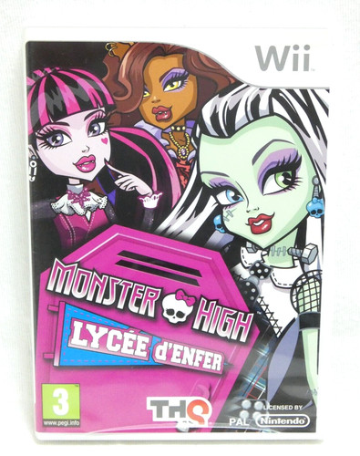 Monster high lycee enfer - high, jeu