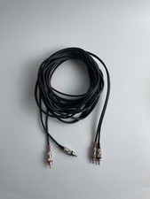 Câble Audio RCA Double - Longueur 6m - Connecteurs Métal de Haute Qualité 