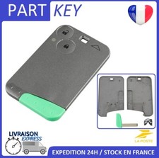 coque carte clé pour Renault Laguna 2 Espace 4 Velsatis télécommande 2 boutons