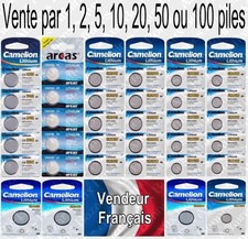 Piles bouton lithium arcas - bouton,