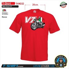 T-Shirt Pour Moto Guzzi V7
