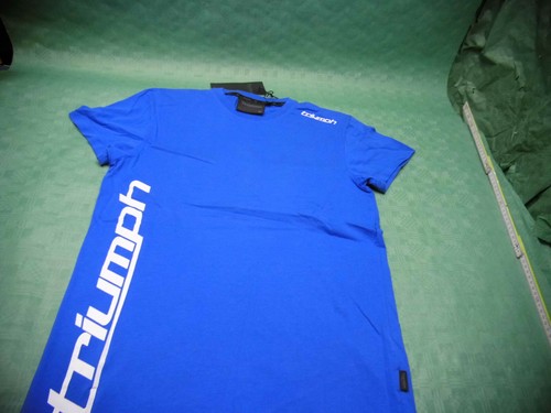 Triumph shirt motard bleu - triumph,
