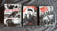 Kurt SUTTER, "SONS OF ANARCHY", Coffrets DVD saisons 1-2-3 / 4 / 5 (= 20 DVD)