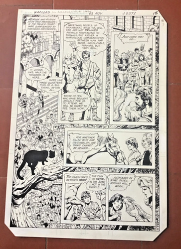 Dan jurgens warlord - warlord, planche
