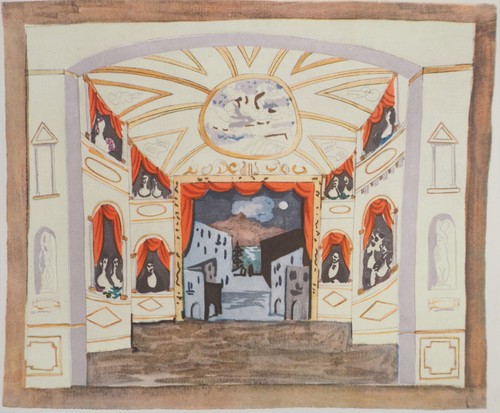 Pablo picasso ballet décor - :,