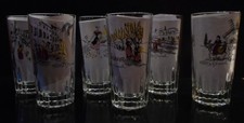 6 verres publicitaire Pastis