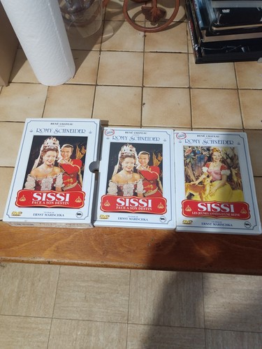 Coffret dvd sissi - coffret, face