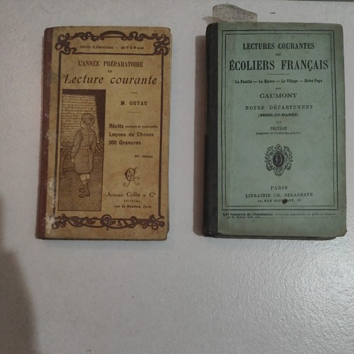 Livre ancien lecture - ancien, courante