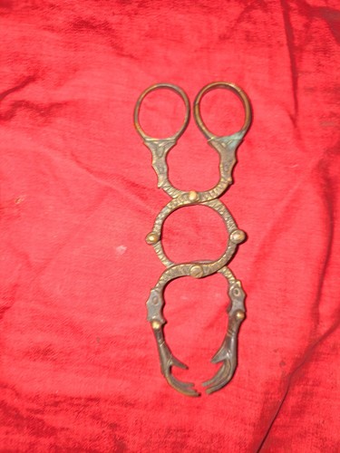 Rare pince sucre articulée - pince, a