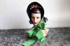 Chapeau  fine paille noire