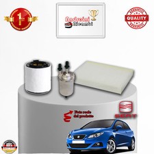 Set Entretien 3 Filtres Seat Ibiza V 1.2 TSI 77KW 105CV à Partir De 2010->