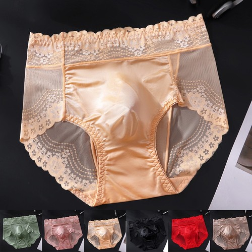 Slip homme soie glacée sans