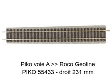 PIKO Rail de transition vers