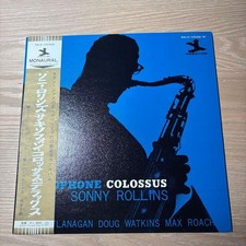 Sonny Rollins Saxophone Colossus Japan Mono Vinyl Rare Blue Note Recordings