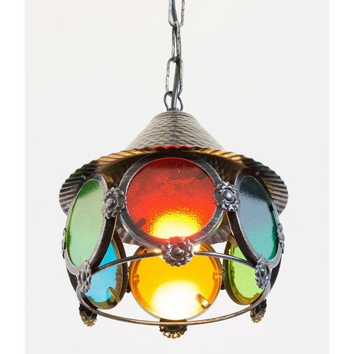 Lanterne fer avec verre - lanterne,