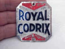 RARE PLAQUE VELO MOTO ANCIENNE