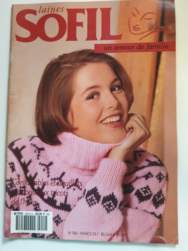 Livre tricot sofil neuf - de,