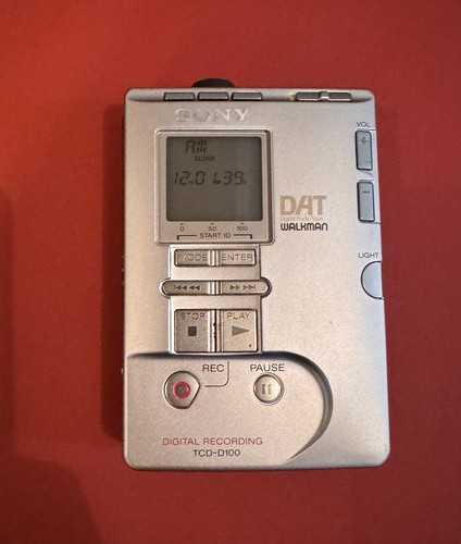 Sony dat walkman - walkman, tcd-d100
