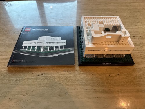 Lego architecture villa savoye - lego,