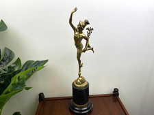 Sculpture De Mercure Gold