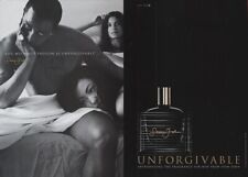 Publicité papier Parfum. Perfume ad. SEAN JOHN Unforgivable 2007 recto verso 