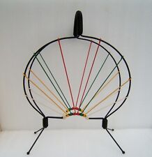 Ancien Porte Revues en Scoubidou Avec sa forme Coquille Vintage Design 