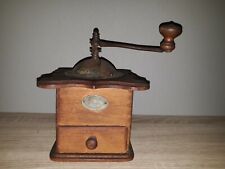 moulin à café en bois Mutzig-Framont époque 1928/1930